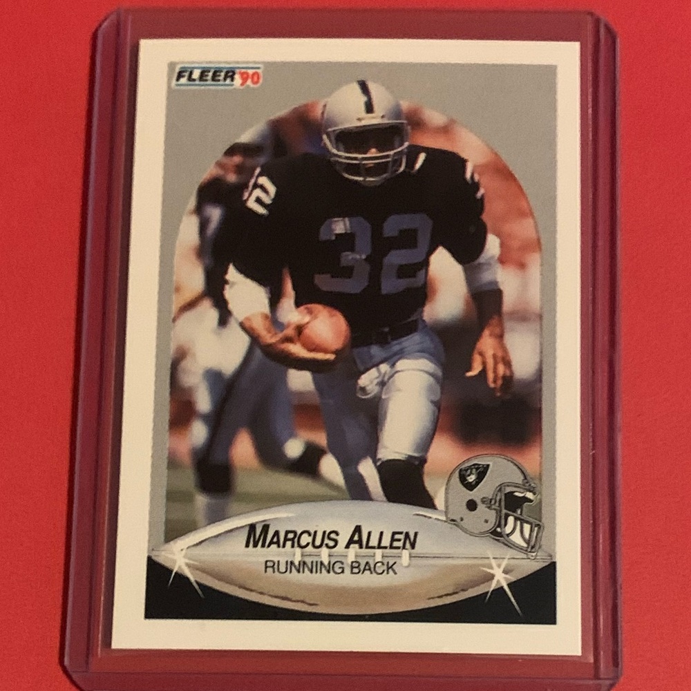 Marcus Allen #249 1990 Fleer Football Trading Card